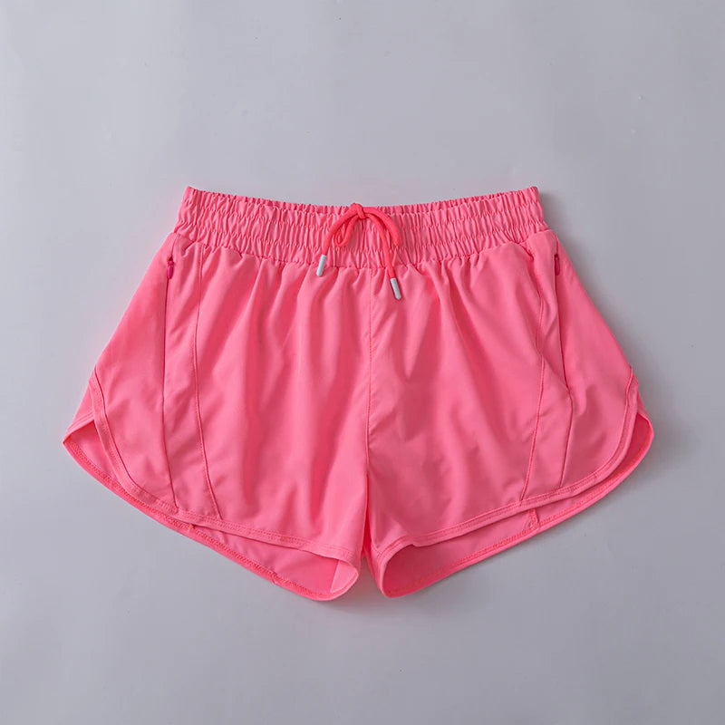 Lightweight Running Shorts with Zip Pocket