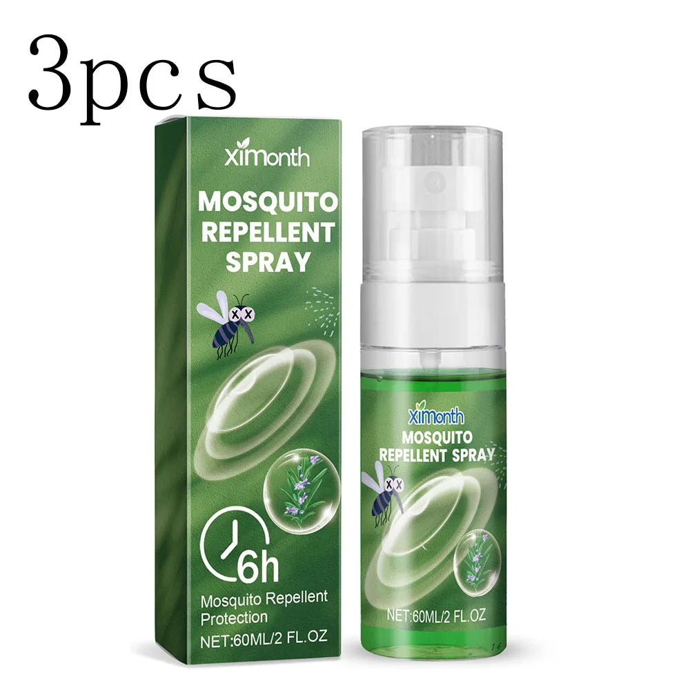 Anti-bite mosquito repellent spray, mosquito repellent liquid spray, household floral water, portable mosquito repellent for cam