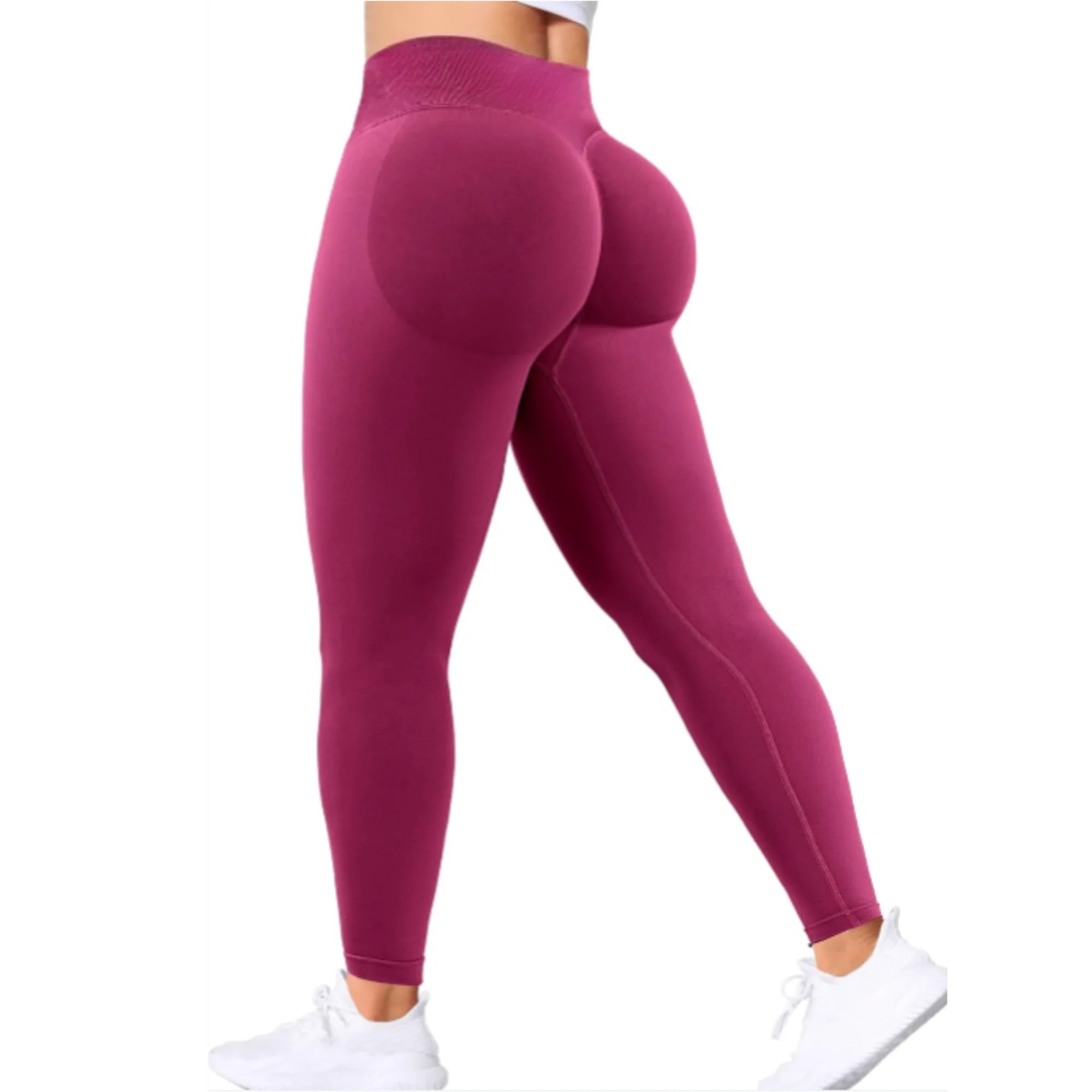 Seamless High-Waist Yoga Pants