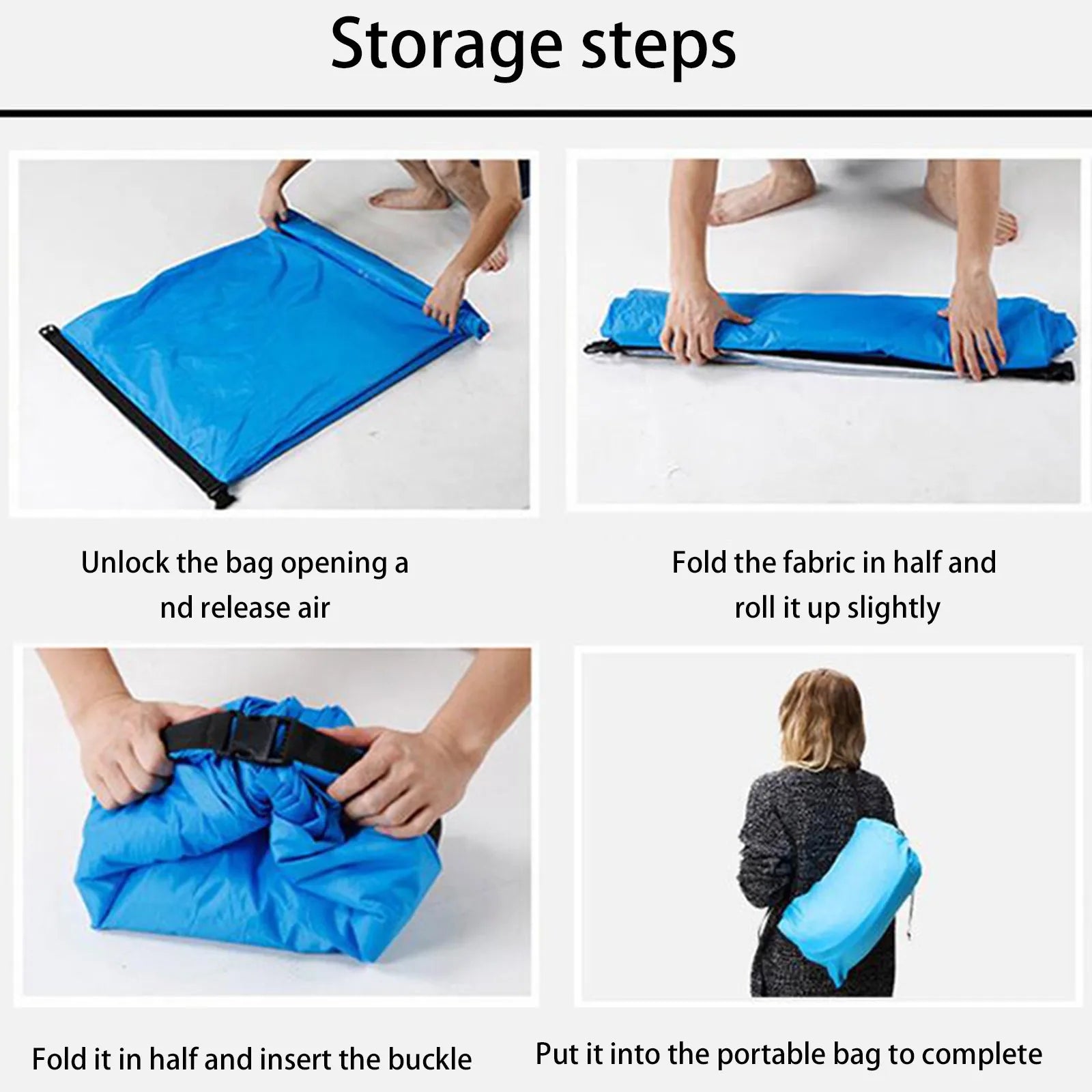 Outdoor Air Lazy Inflatable Sofa Camping Bag
