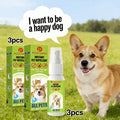 3pcs Pet Flea and Insect Repellent Spray 30ml, effectively repels annoying pests, gentle and non-harmful to pets – suitable for