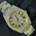 Custom VVS1 Moissanite Hip Hop Square Watch — Unisex, Mechanical