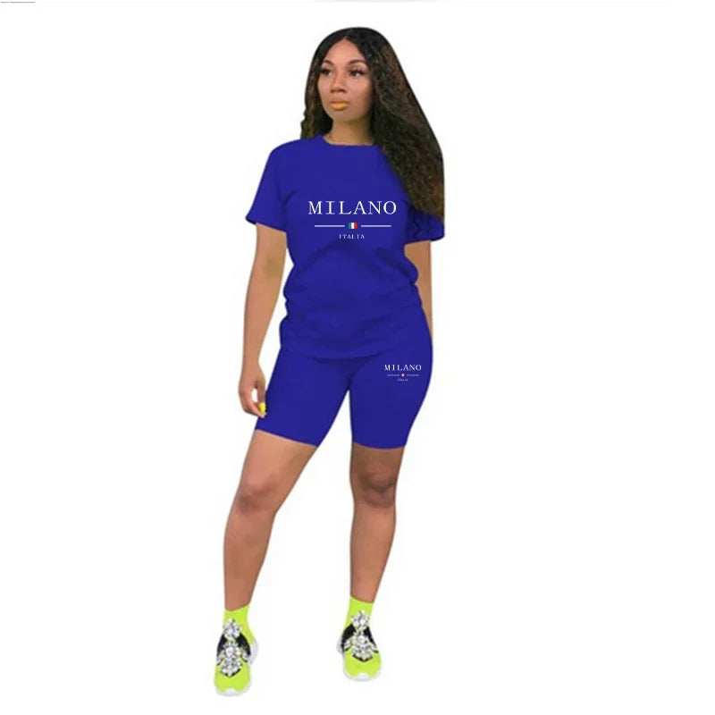 T-Shirt & Shorts Tracksuit Set