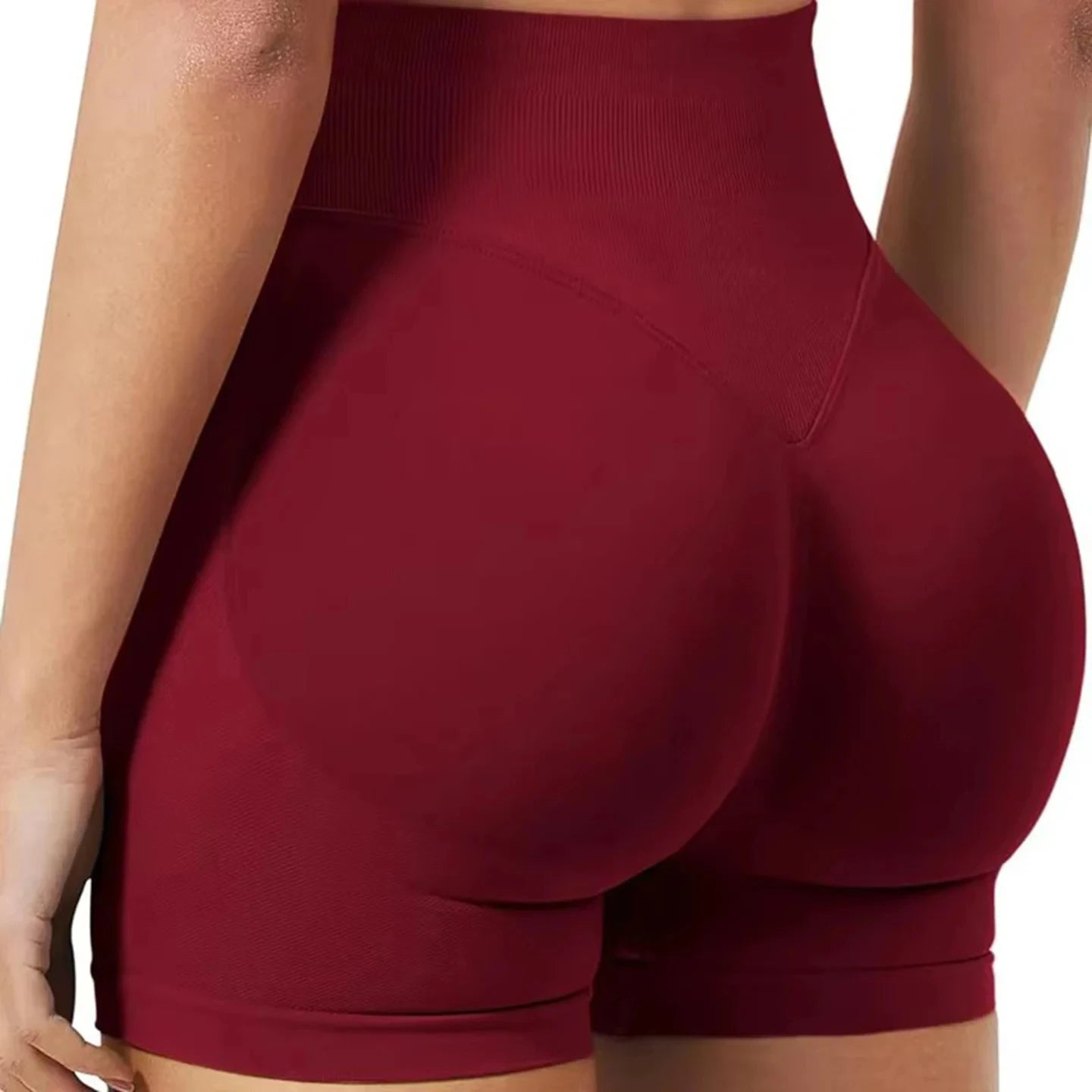 High-Waist Yoga Shorts