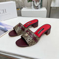 CH New Women's Outdoor Sandals Simple and Comfortable Classic Style Fashion Summer Ladies Slippers Low Heel Retro Versatile