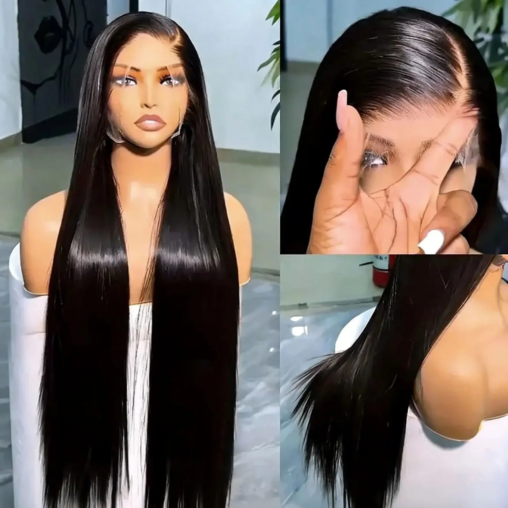 13x6 Lace Front Straight Brazilian Wig 30-42 Inch