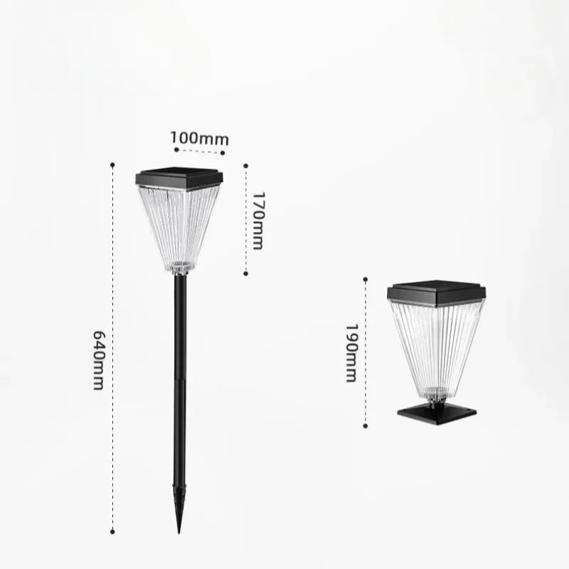 Outdoor Solar Garden Pathway Lights