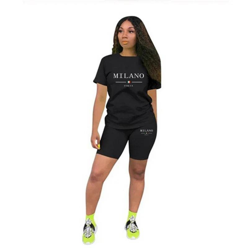T-Shirt & Shorts Tracksuit Set