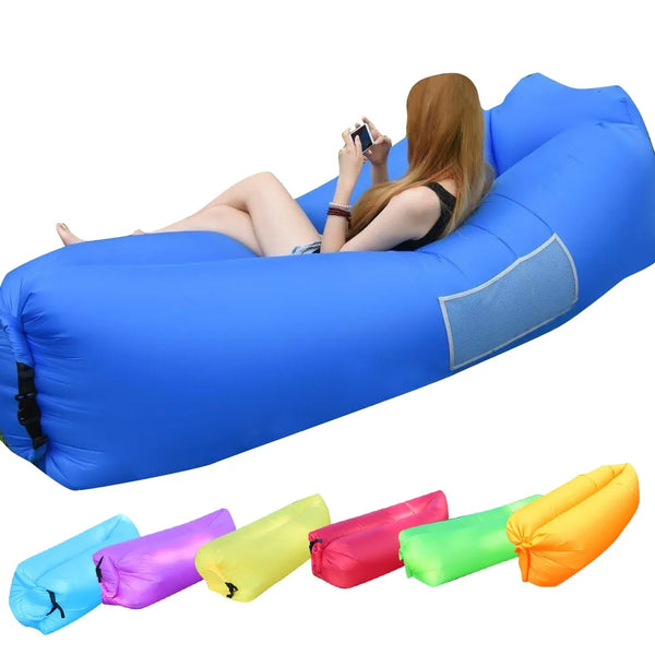 Outdoor Air Lazy Inflatable Sofa Camping Bag