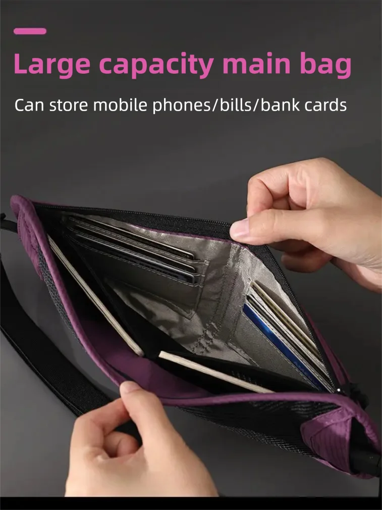 RFID Blocking Travel Money Belt