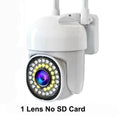 Yoosee 4K 8MP Dual Lens Dual Screens Color Night Vision Motion Detection Two Way Audio Outdoor Waterproof Wifi Security Camera