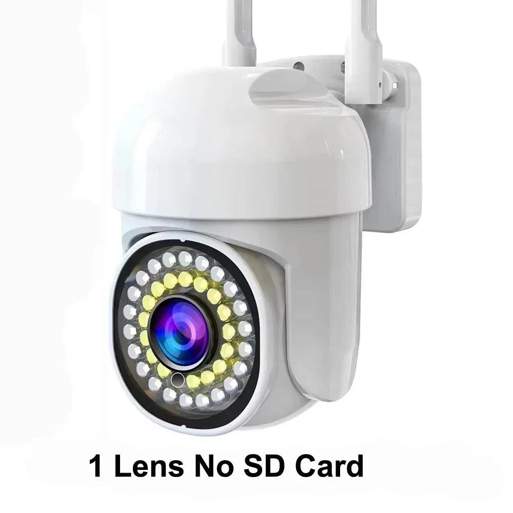 Yoosee 4K 8MP Dual Lens Dual Screens Color Night Vision Motion Detection Two Way Audio Outdoor Waterproof Wifi Security Camera