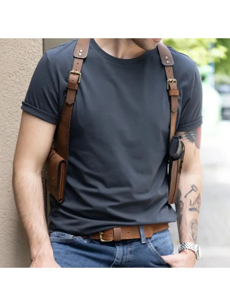 Concealed Underarm Holster Wallet — Travel Pouch for Phone & Valuables