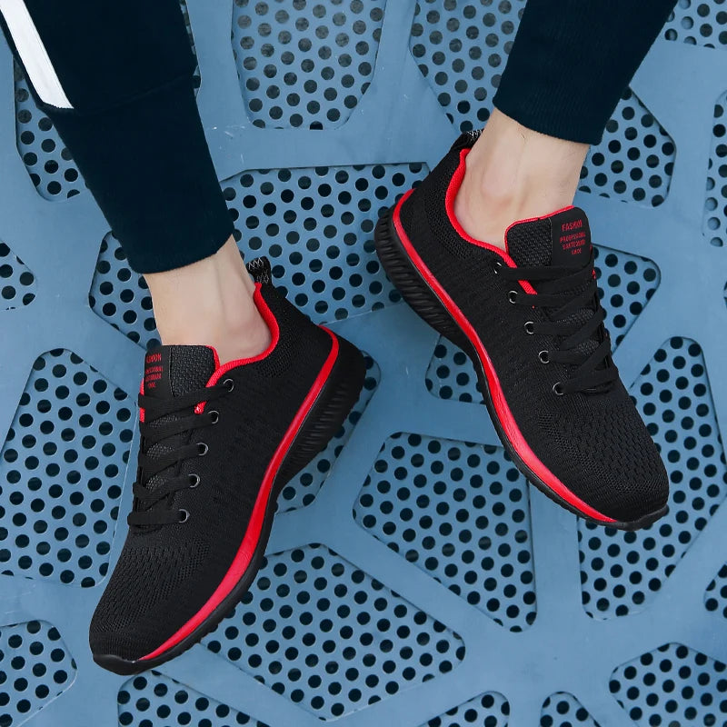 Men Running Sneakers Lightweight Walking Sport Shoes Classical Mesh Breathable Casual Shoes Male Fashion Moccasins Sneaker Men