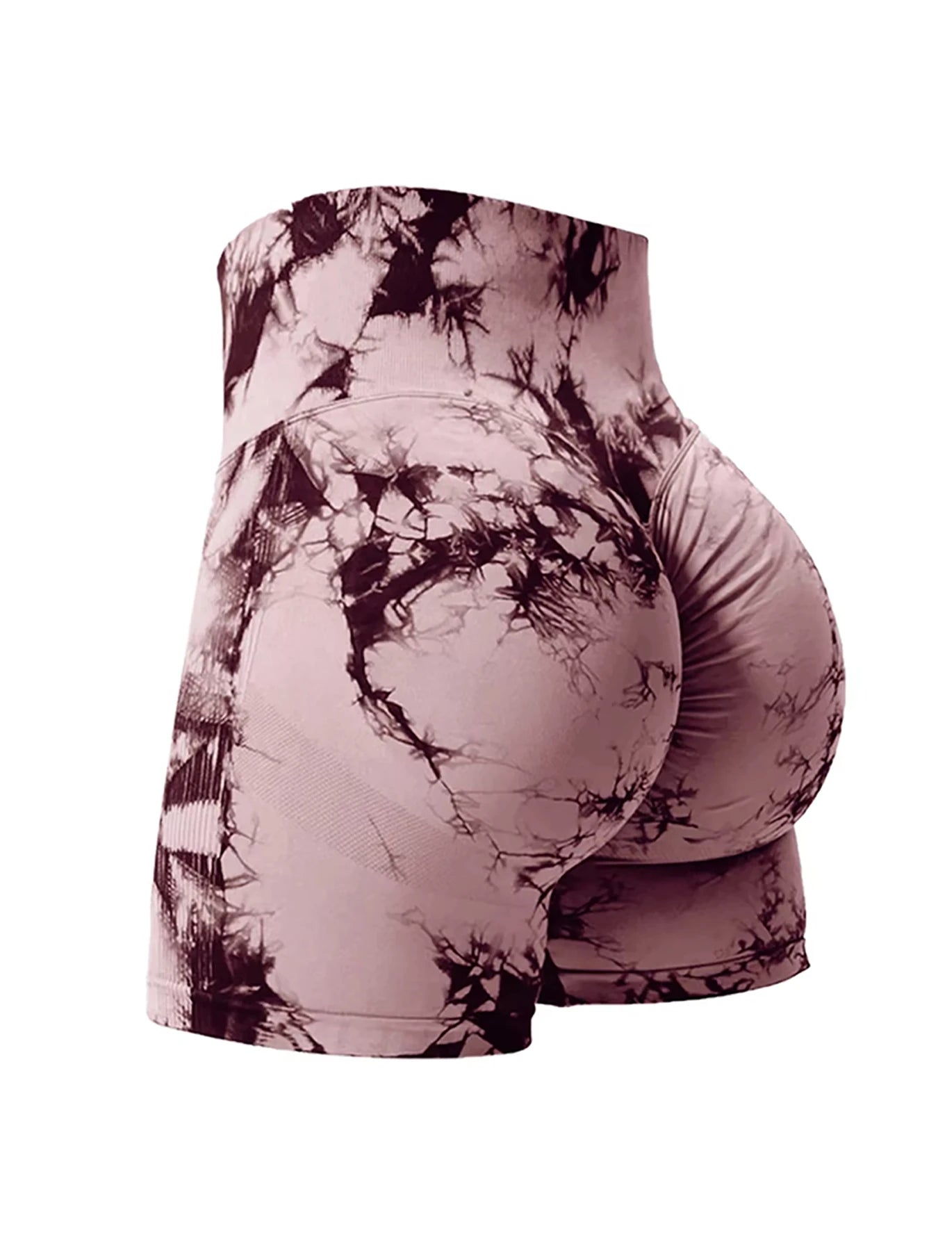 Tie-Dye Butt-Lifting Gym Shorts (2-Pack)