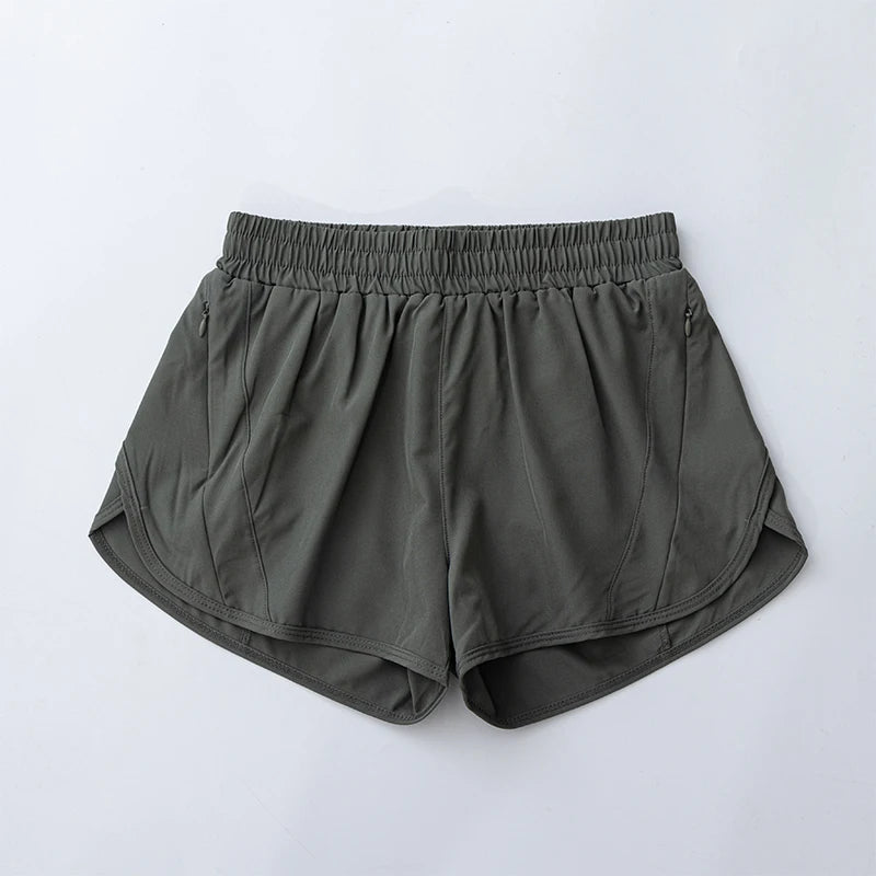 Lightweight Running Shorts with Zip Pocket