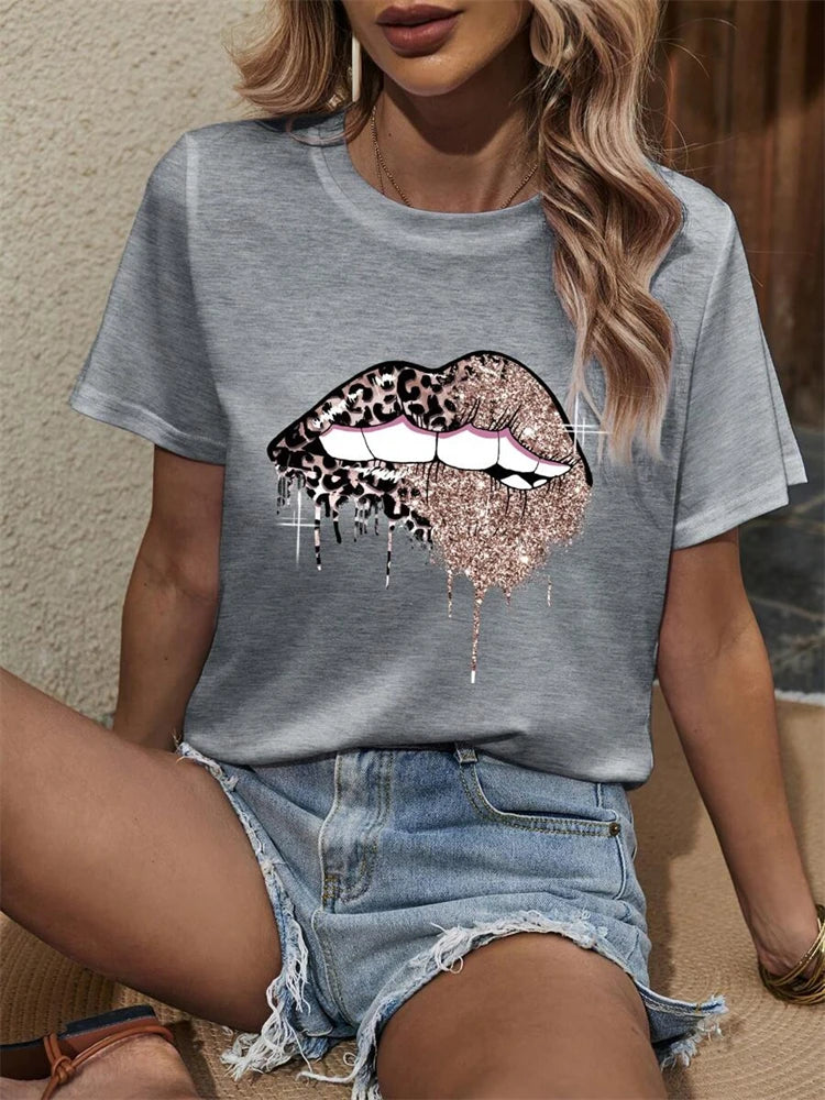 Leopard Print Summer T-Shirt