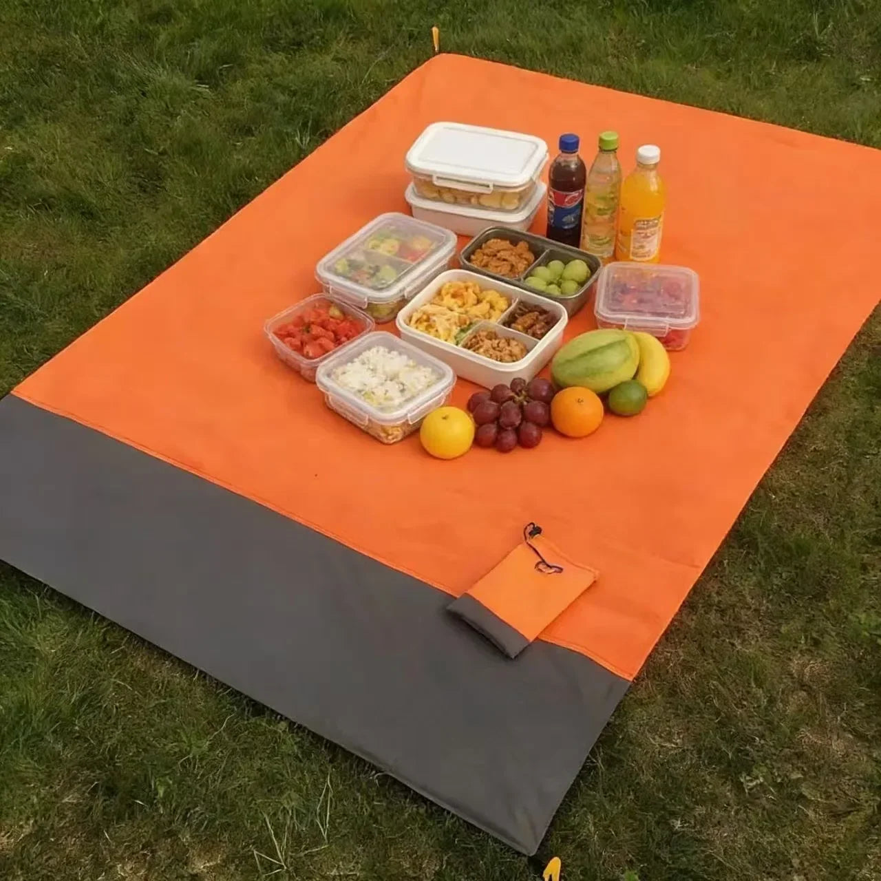 Beach Blanket Sandproof 200x140cm Lightweight