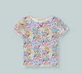 Kids Printed Summer T-Shirt & Skirt Set – Ages 2-10
