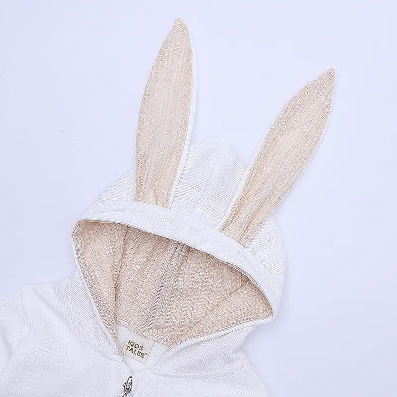Baby Boys Easter Bunny Hooded Romper