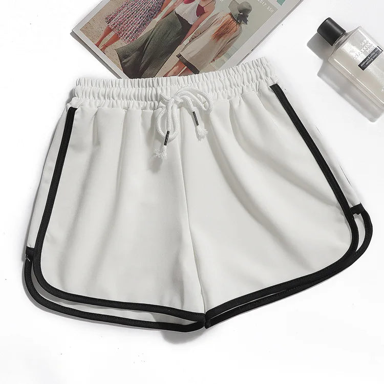 Wide-Leg Breathable Yoga Shorts