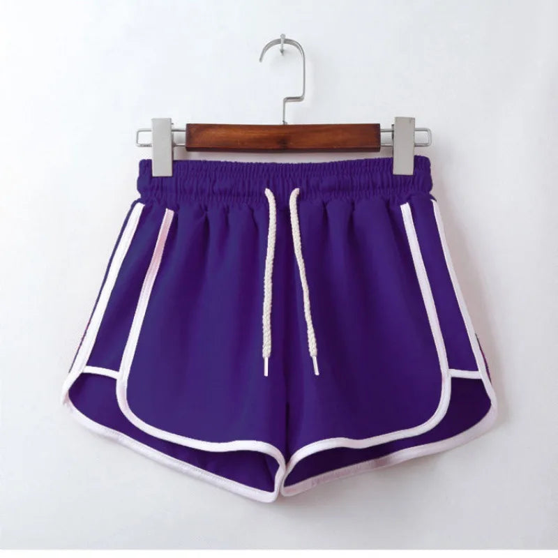 Wide-Leg Breathable Yoga Shorts