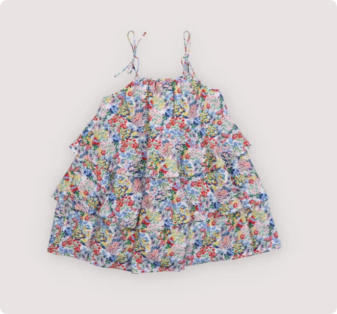Kids Printed Summer T-Shirt & Skirt Set – Ages 2-10
