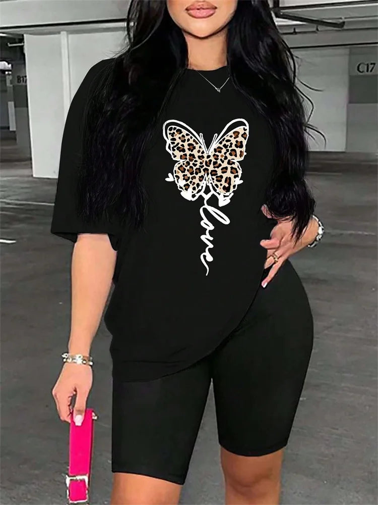 Leopard Print Summer T-Shirt