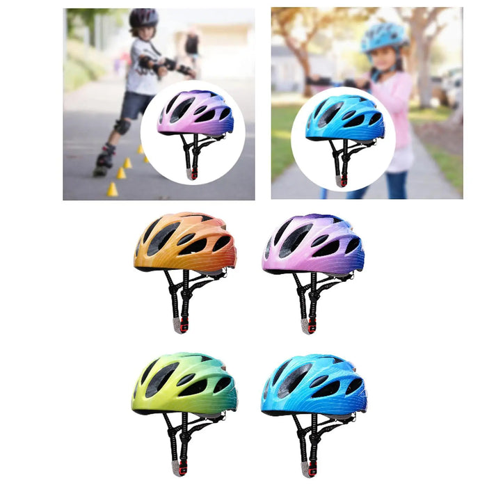 Bike Helmet for Kids Boys and Girls Children Bicycle Helmet for Skateboarding Roller Skating Bicycling Riding Outdoor Sports
