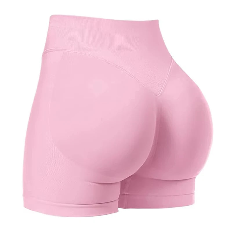 High-Waist Yoga Shorts