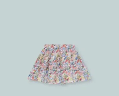 Kids Printed Summer T-Shirt & Skirt Set – Ages 2-10