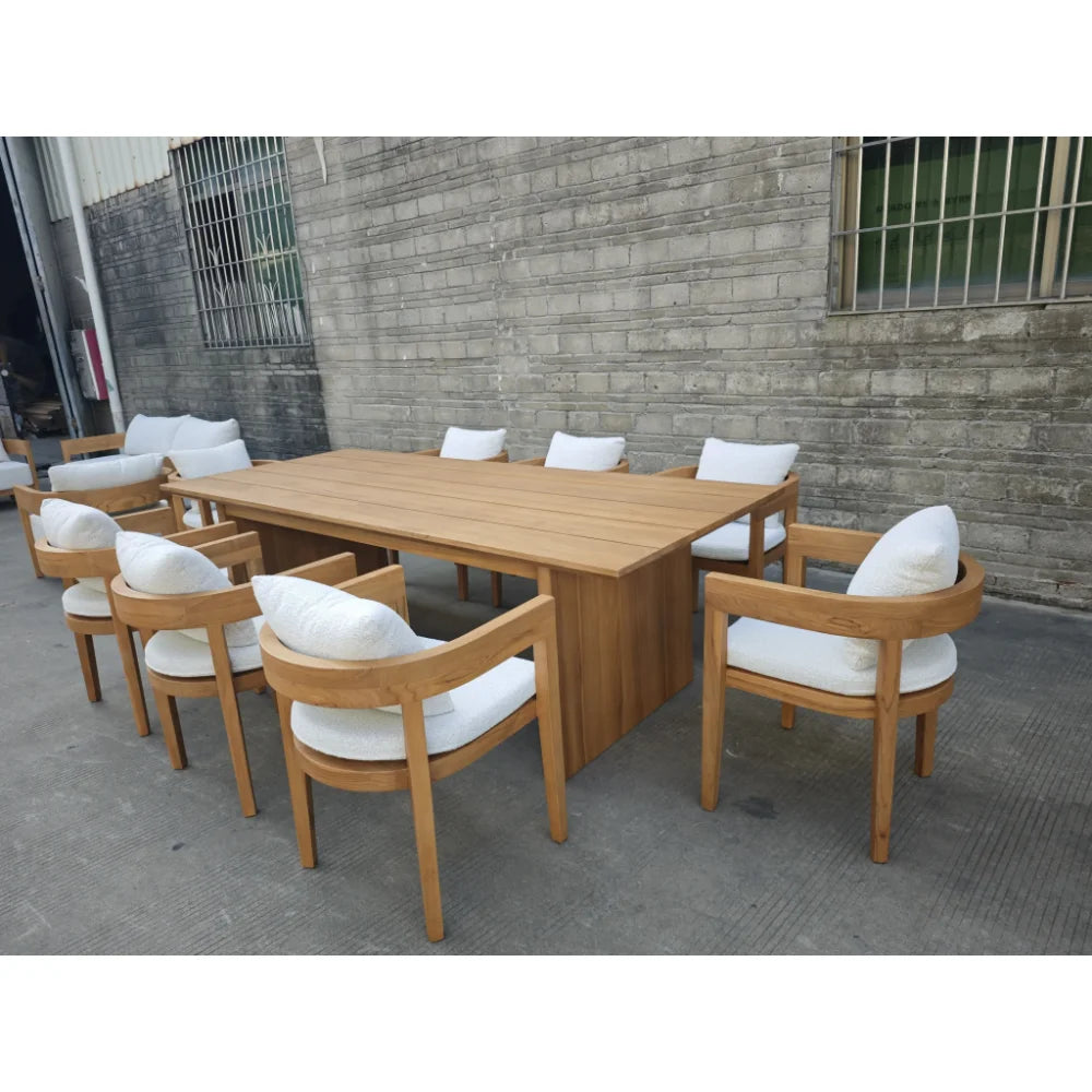 Hotel Aluminum Outdoor Luxury Garden Sofa Set