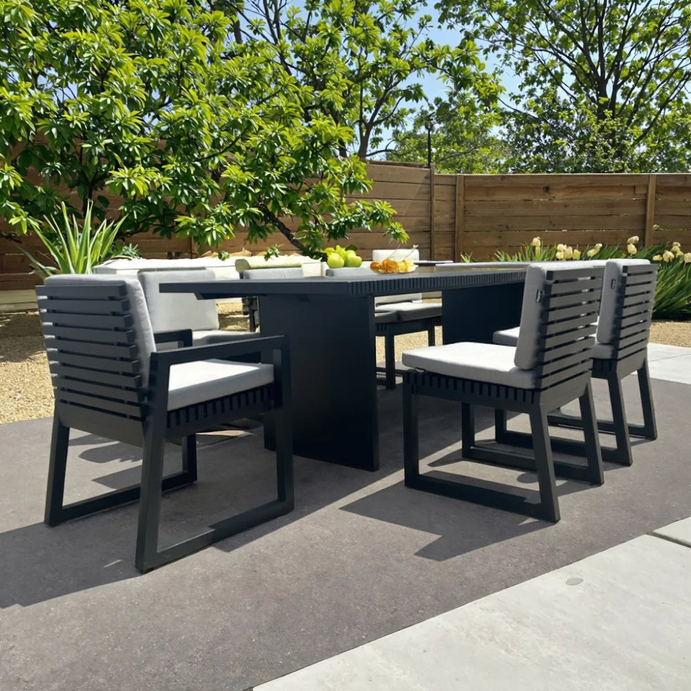 Hotel Aluminum Outdoor Luxury Garden Sofa Set
