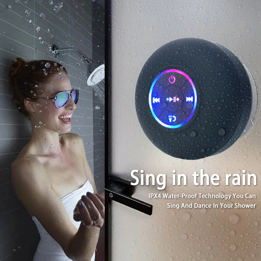 Portable Bluetooth Speaker IPX4 Waterproof