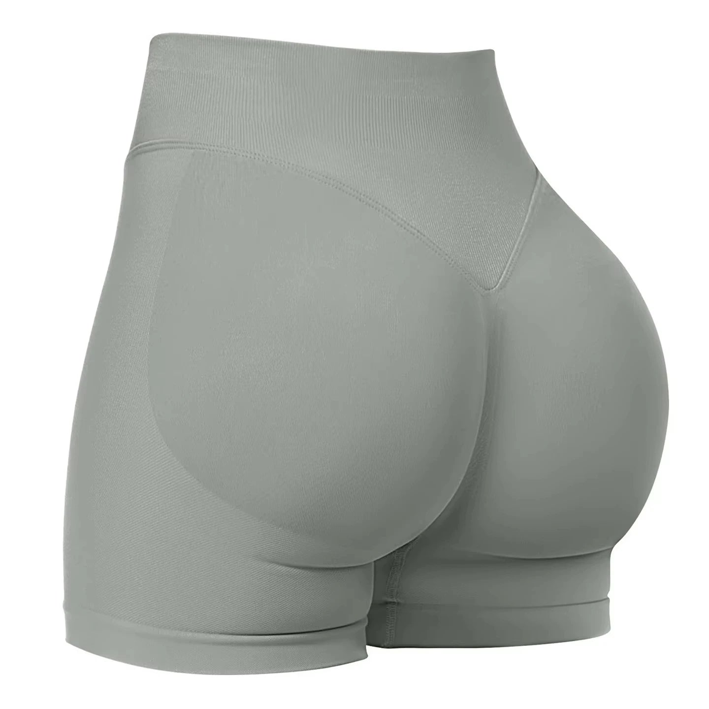 High-Waist Yoga Shorts