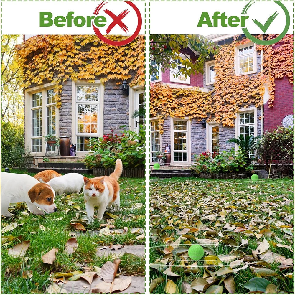 12-48PCS Cat Deterrent Outdoor Indoor Natural Peppermint Oil Cat Deterrent Ball Cat Repellent Keep Cats Off Yard Garden Lawn Pla