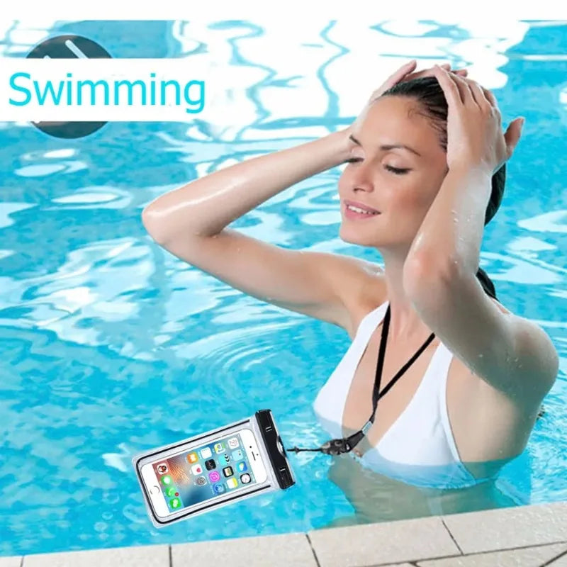 3PCS Universal Waterproof Phone Pouch - Underwater Phone Case for Beach, Kayaking, Fishing