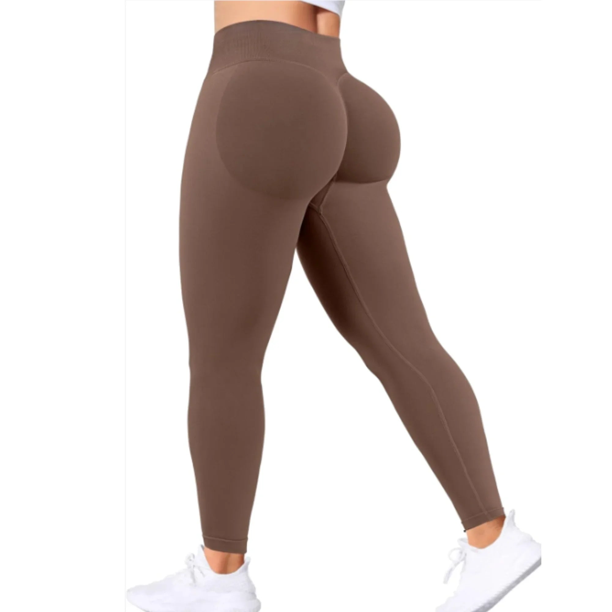 Seamless High-Waist Yoga Pants