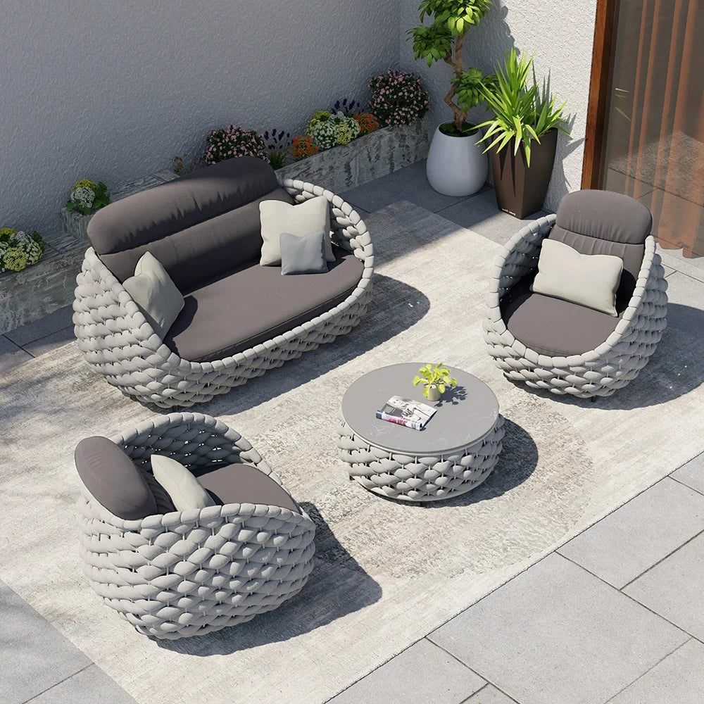 Outdoor Patio Furniture Sofa Set Garden