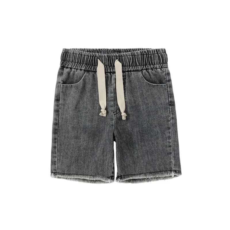 AP 2025 spring summer denim collection boys girls fashion cotton washed jeans family dress shirt skirt