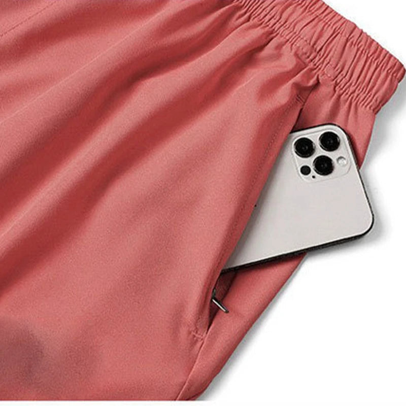 Men's Quick-Dry Sports Shorts — Breathable Loose Fit