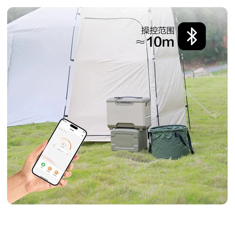 Outdoor constant temperature camping fast heat portable travel self-driving tour hot bath