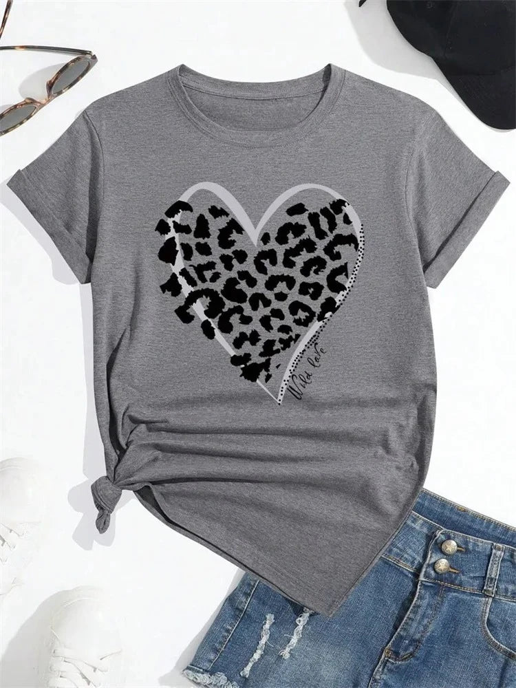 Leopard Print Summer T-Shirt