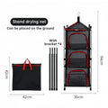 Camping Tableware Hanging Mesh Drying Net