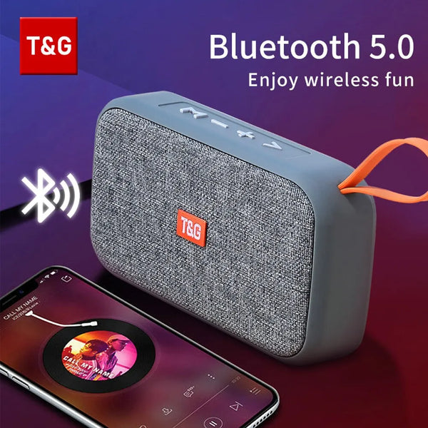 T&G TG506 Portable Wireless Soundbar — Bluetooth 5.0 with FM Radio