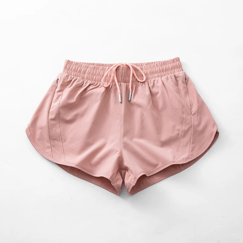 Lightweight Running Shorts with Zip Pocket