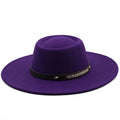 Wool Felt Panama Fedora — Classic British Style