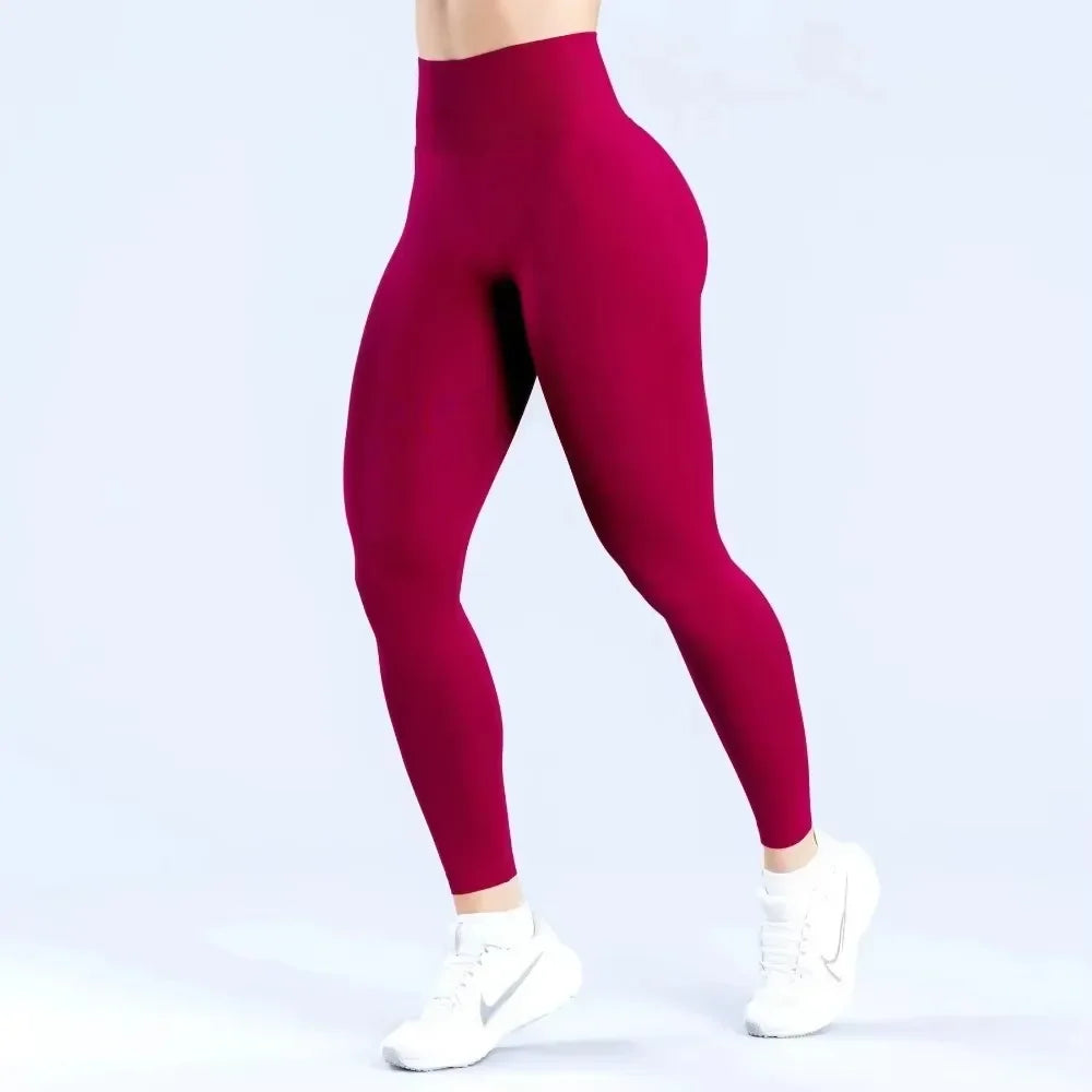 Seamless High-Waist Hip-Lift Yoga Pants