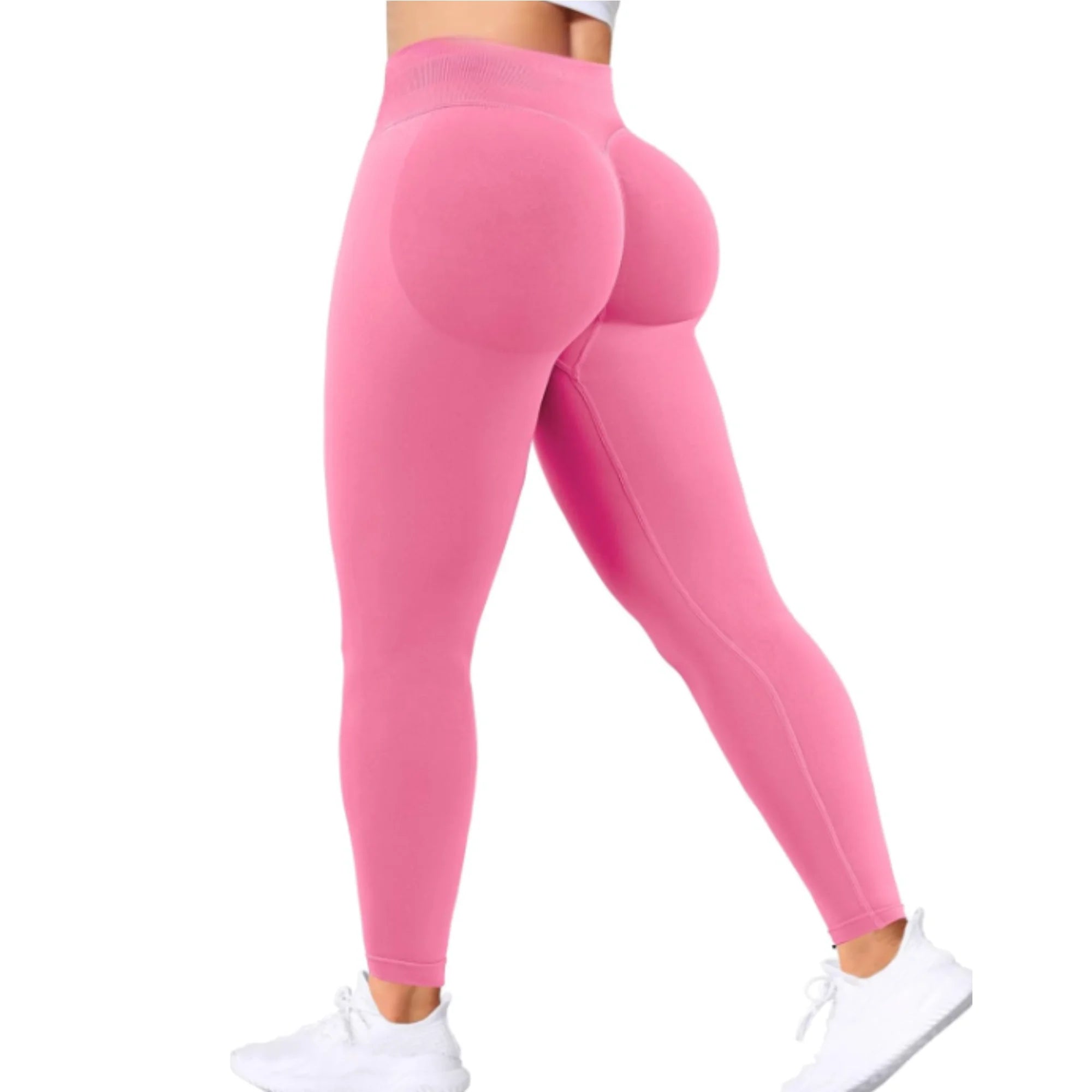 Seamless High-Waist Yoga Pants