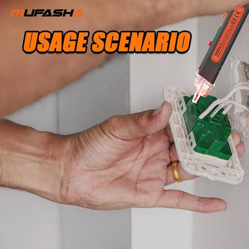 MUFASHA Non-Contact Voltage Detector Pen